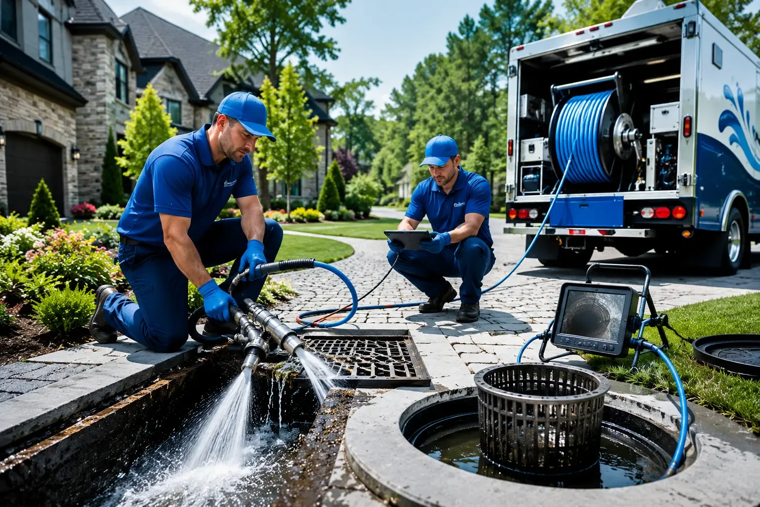 Local outdoor drain cleaning professionals in Hartford, OH