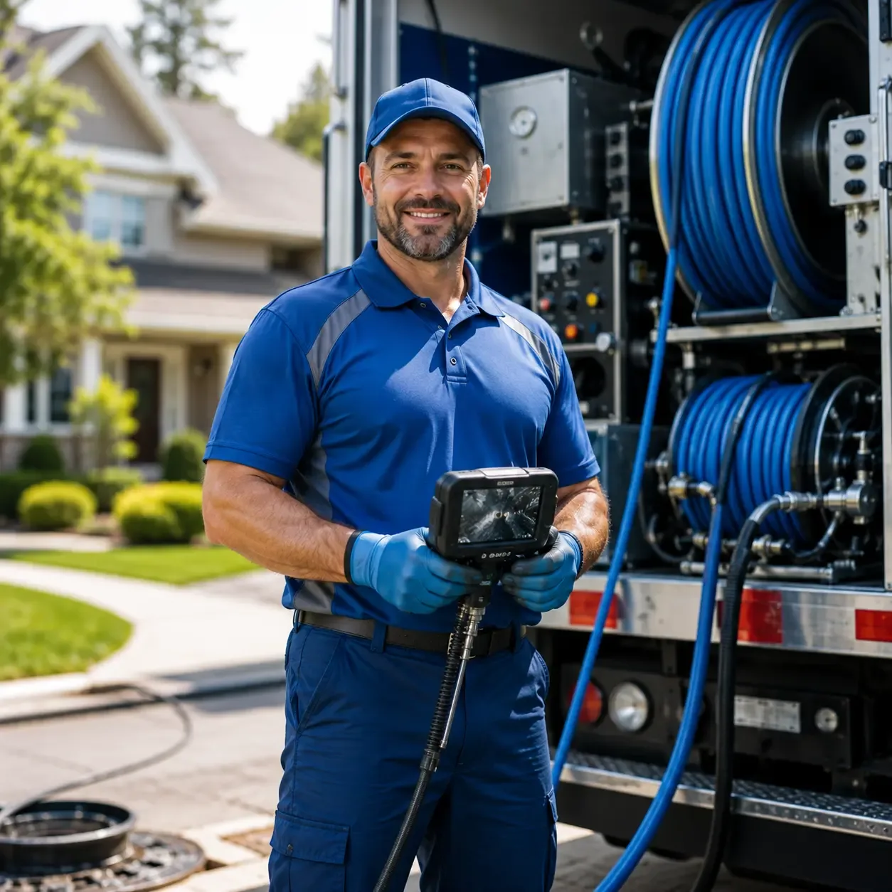 Local outdoor drain cleaning specialists in Hartford, OH